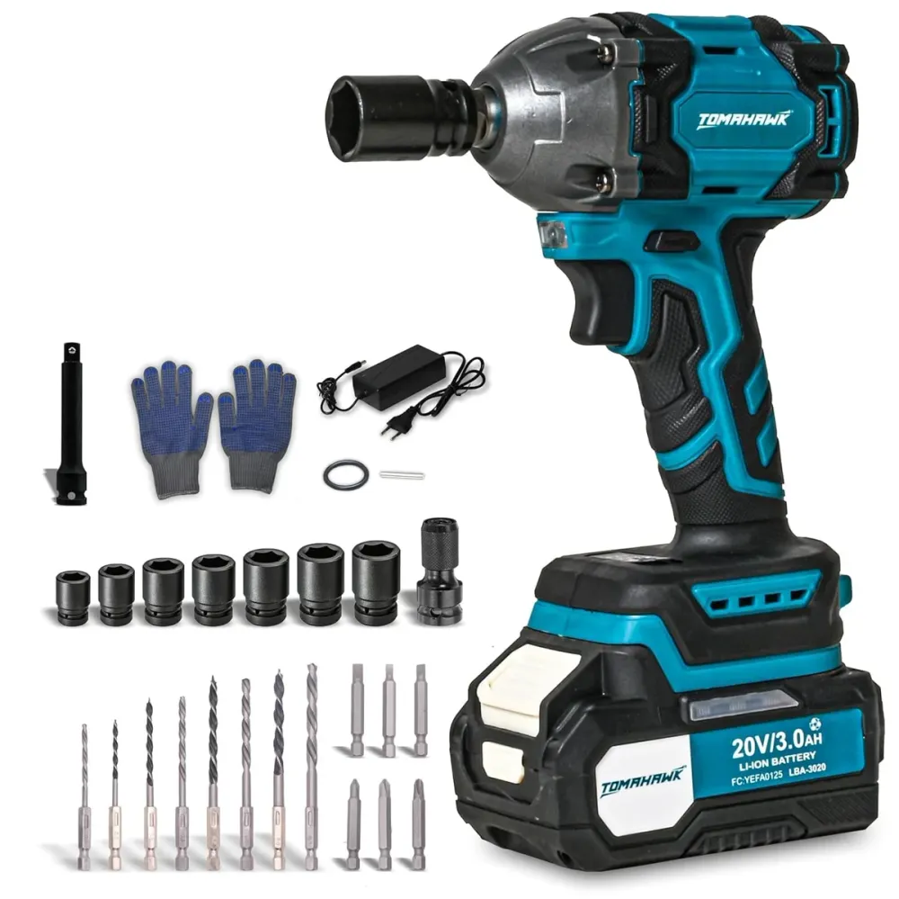 Tomahawk TSW-9548 Cordless Impact Wrench