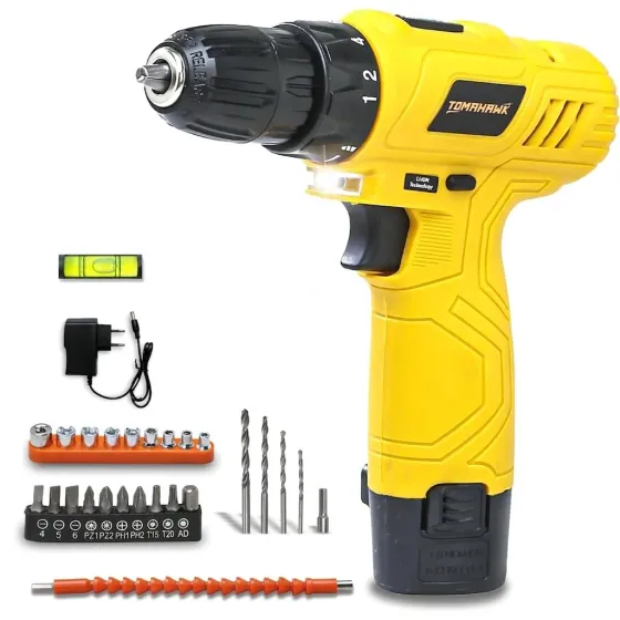 Tomahawk DMS-3000 12V Cordless Drill Machine & Screwdriver