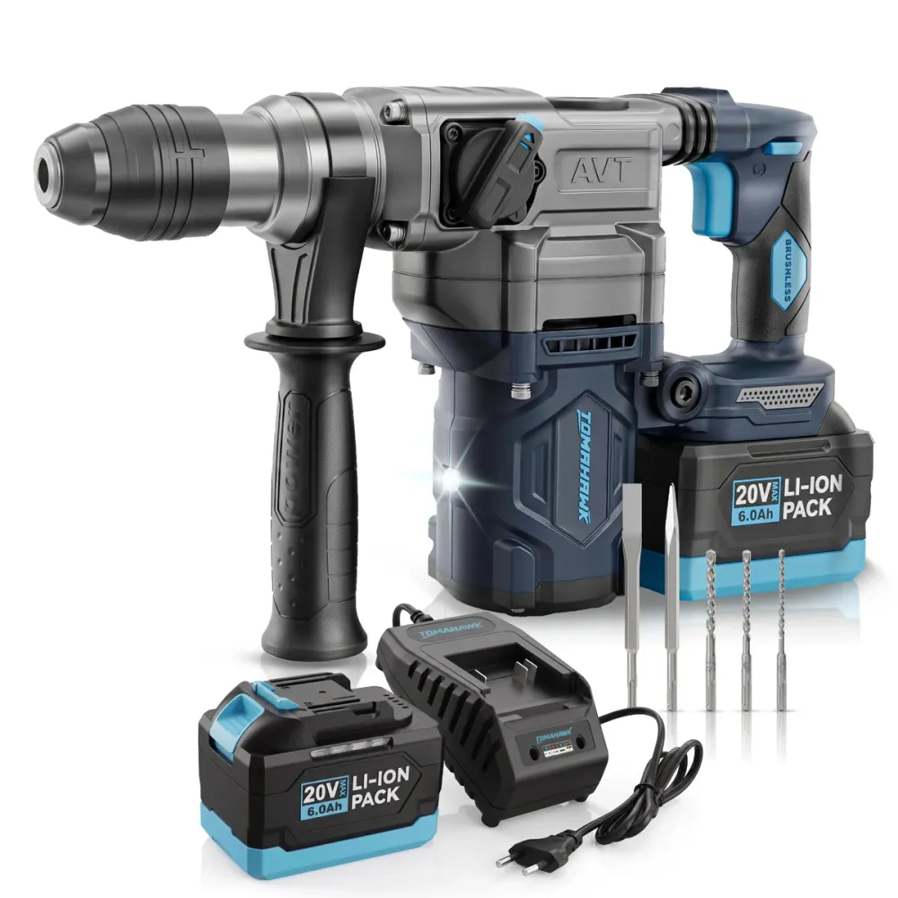 Tomahawk DHM-6600 Cordless Demoliation Hammer Heavy-Duty Jack