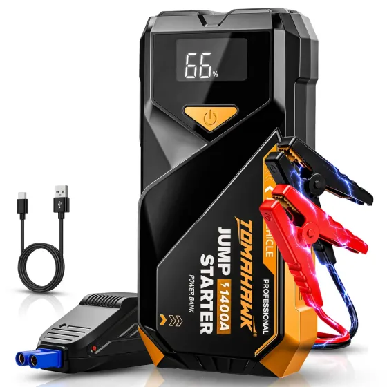 Tomahawk JUM-5635 8000mAh Fast-Charging Jump Starter