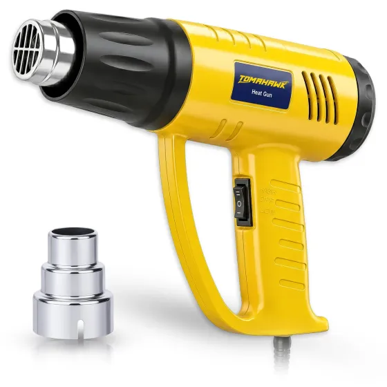 Tomahawk Heat Gun Professional Plastic Heat Gun with 2-Speed