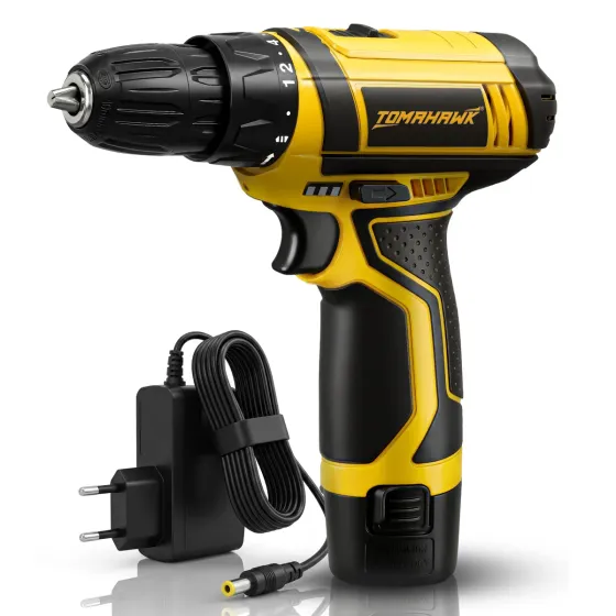 Tomahawk DSS-4222 12V Cordless Drill Machine & Screwdriver