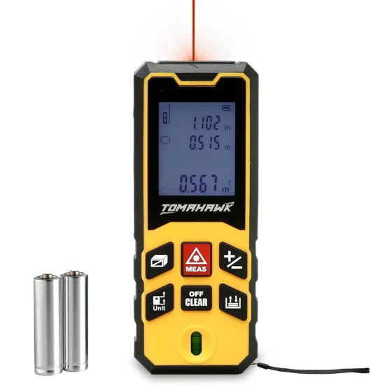 Tomahawk TLM-O-80 Laser Distance Meter 80m RL THK