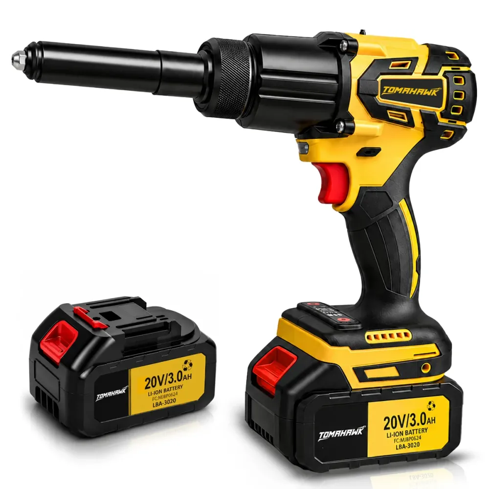 Tomahawk TCR-4187 20V Cordless Riveter/Rivet Gun