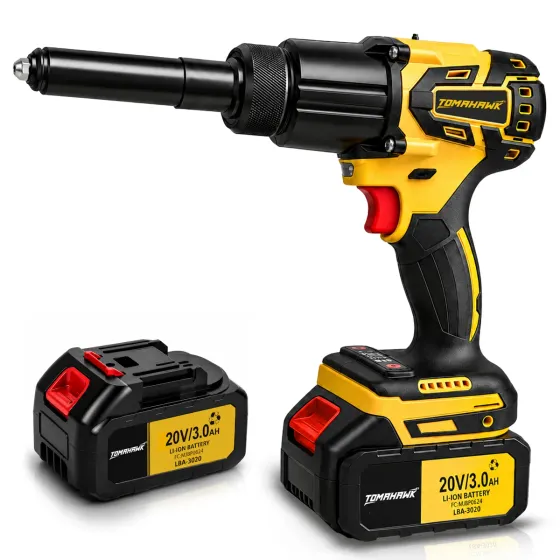 Tomahawk TCR-4187 20V Cordless Riveter/Rivet Gun