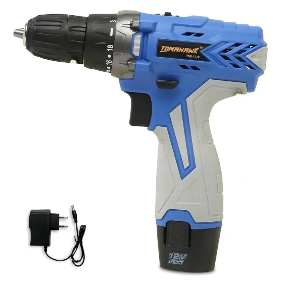 Tomahawk TSE-1212 12V Cordless Drill Machine & Screwdriver