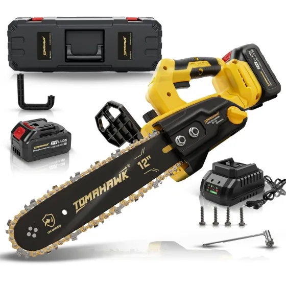 Tomahawk 20V Cordless Chainsaw 12 Inch