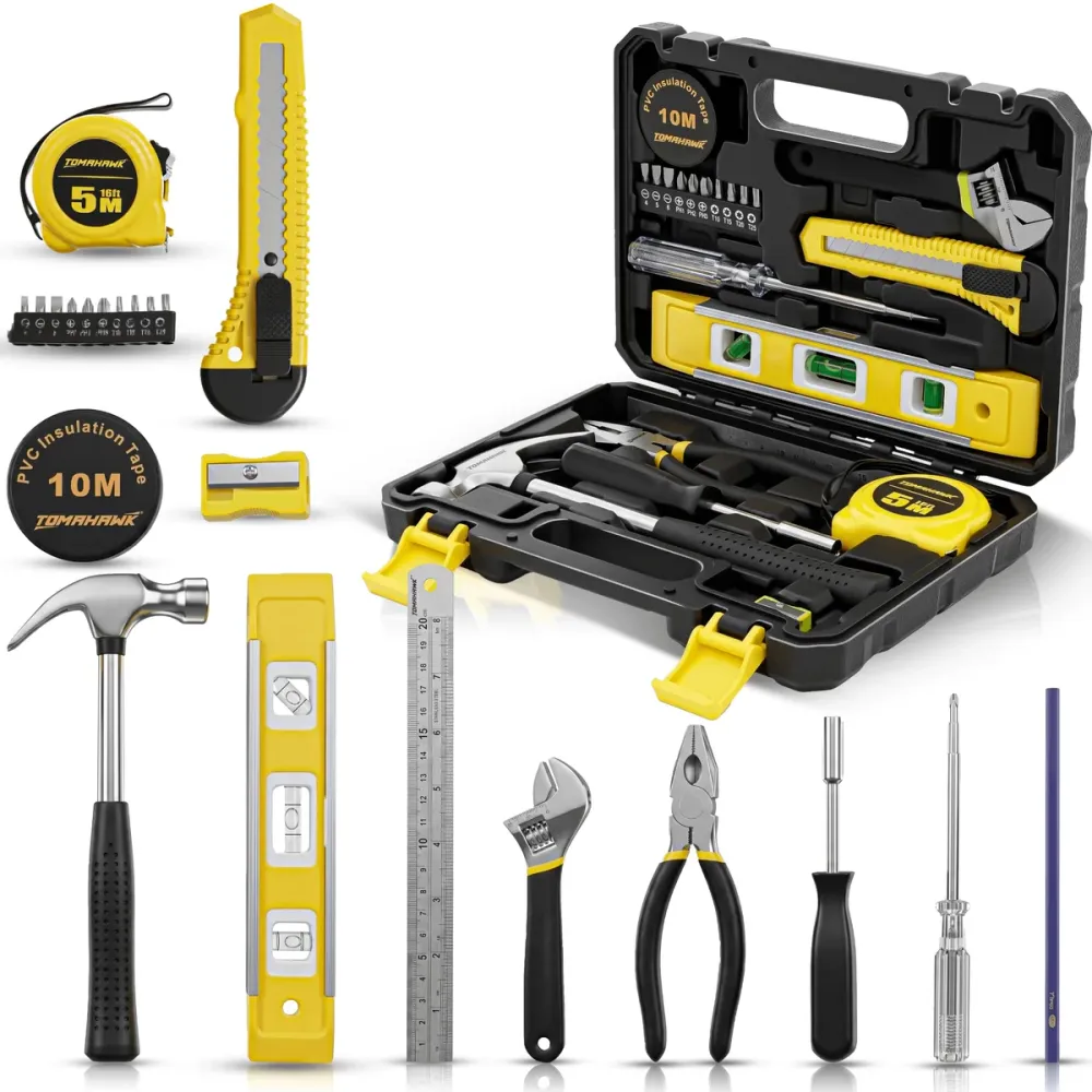 Tomahawk HTK-5552 10-Piece Household DIY Tool Kit – Complete