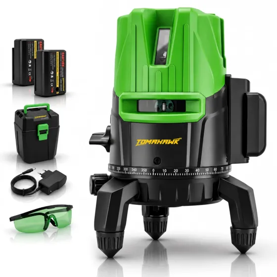 Tomahawk Plastic Professional 2-Line 3D Cross Self Leveling