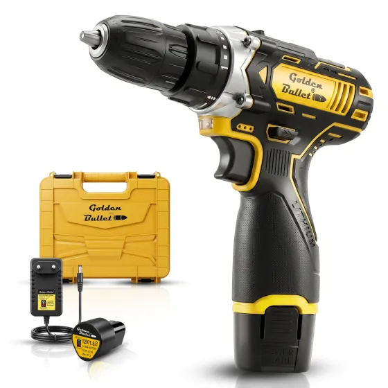 Tomahawk Golden Bullet 12V Basic Drill - Cordless Screwdriver