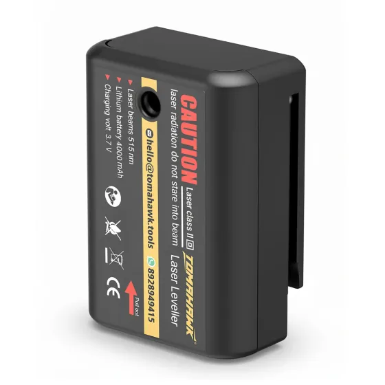 Tomahawk Laser Level Replacement Battery Compatible with