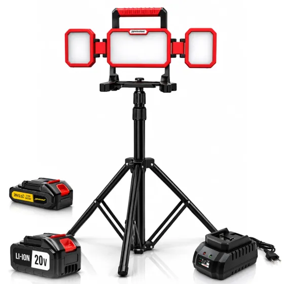 Tomahawk TCL-0040-2Ah+4Ah+Fcha+Stand Cordless LED Work Light