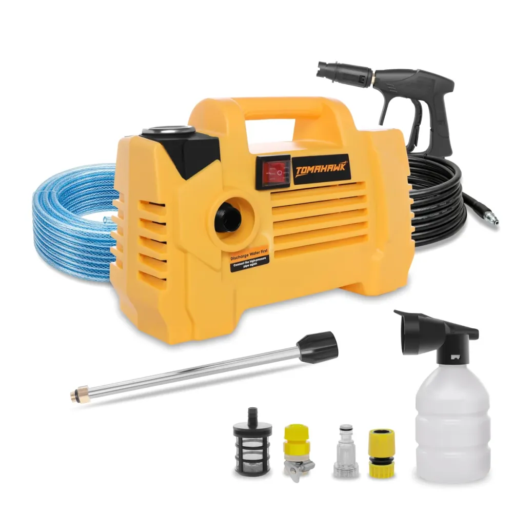 Tomahawk TPW-2000 Universal Motor Pressure Washer – 140 Bar