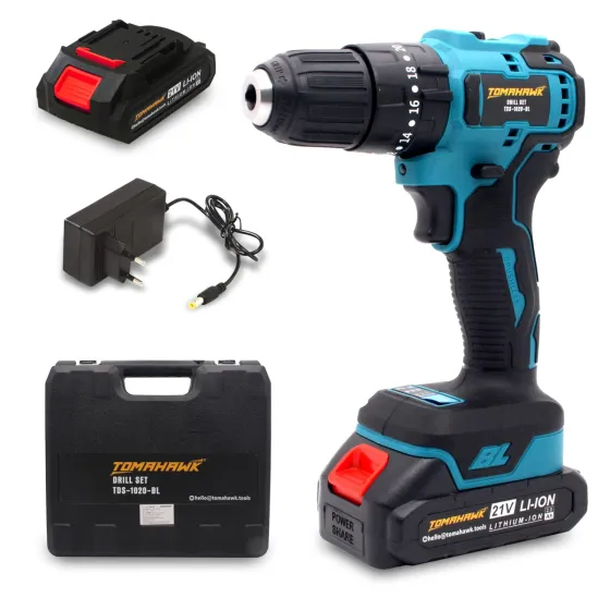 Tomahawk TDS-1020 20V Brushless Cordless Drill Machine &