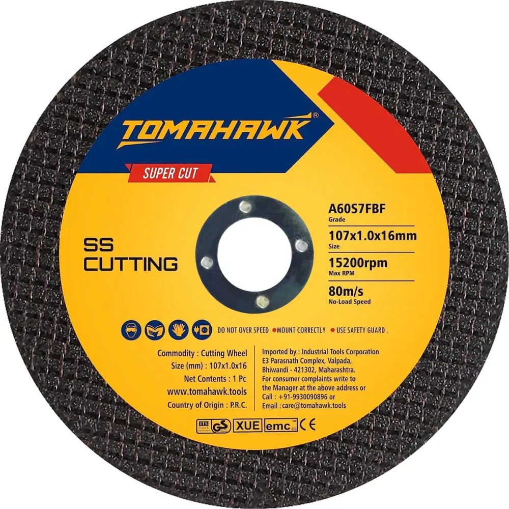 Tomahawk 4-inch Cut Off Wheel – Double Net- for Metal &