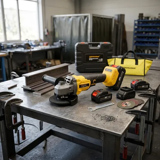 Grinders built for the metal shop