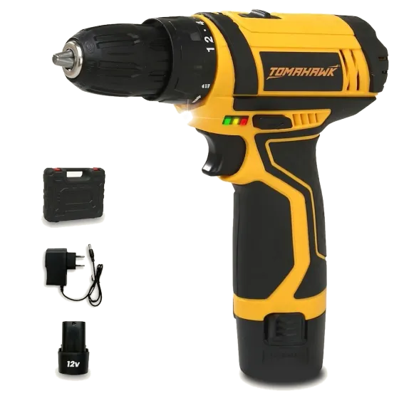 Tomahawk 12V Cordless Drill Driver