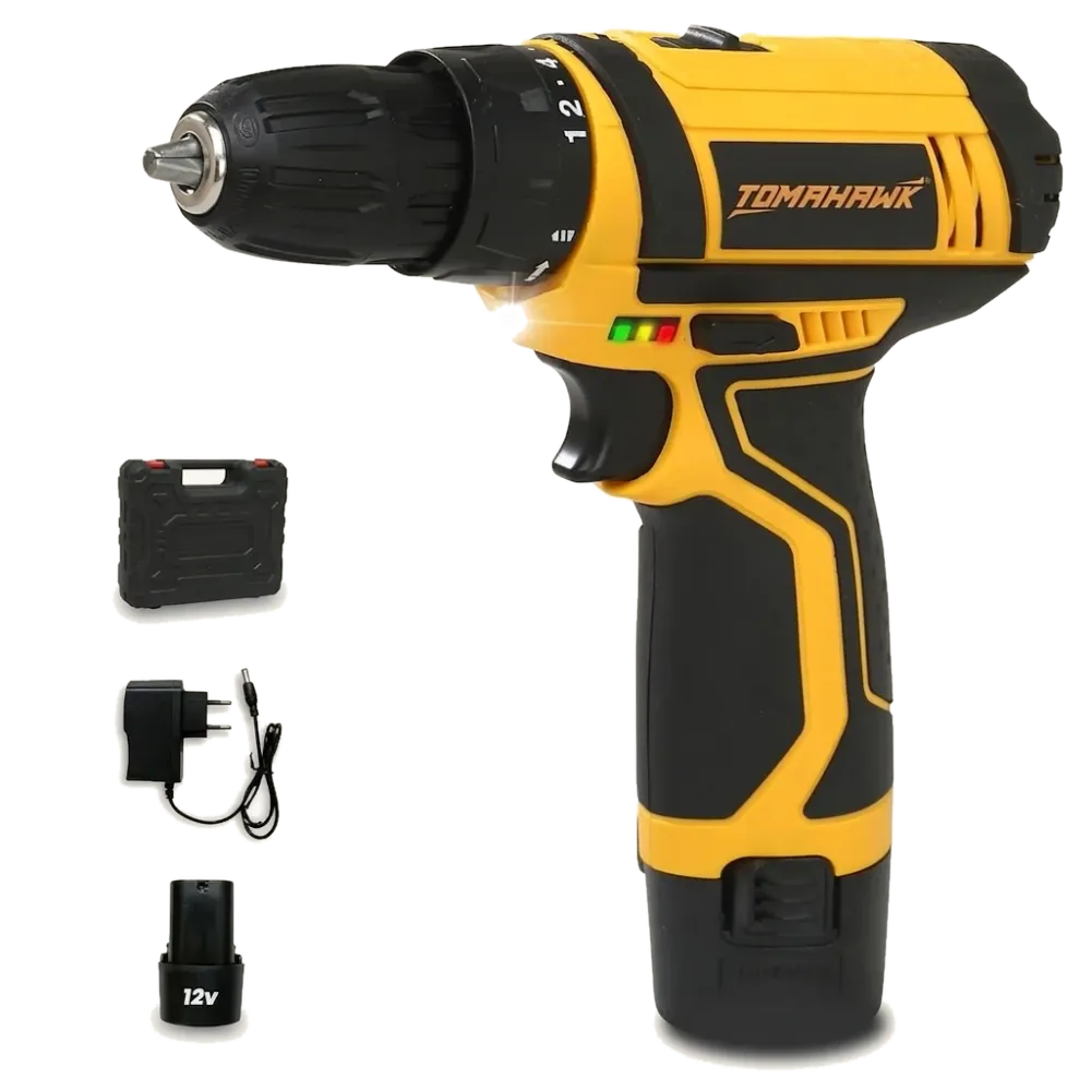 Tomahawk 12V Cordless Drill Driver