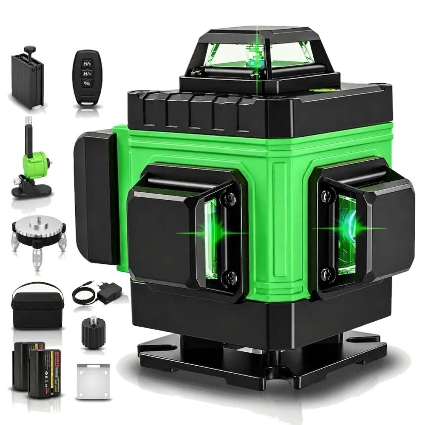 Tomahawk 16-Line 4D Green Laser Level