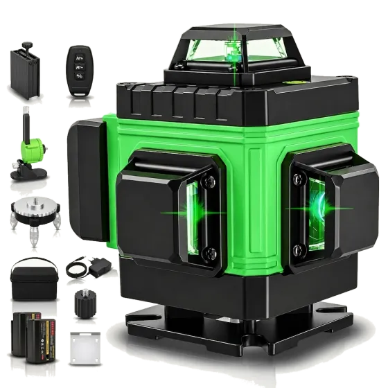 Tomahawk 16-Line 4D Green Laser Level