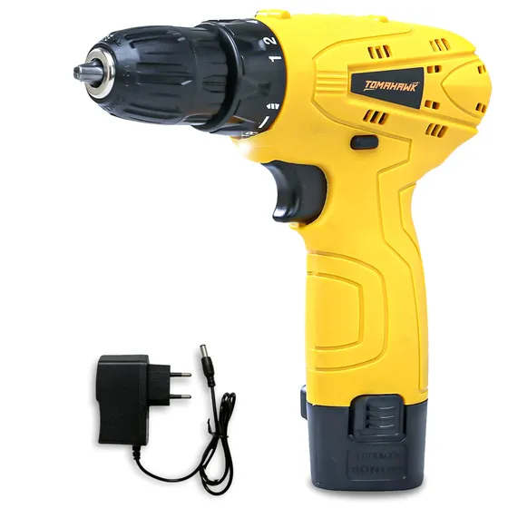 Tomahawk T7386 Cordless Screwdriver & Drill Set