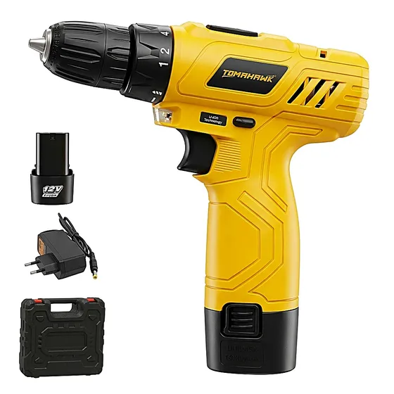 Tomahawk DMD-3100 Cordless Screwdriver & Drill Set