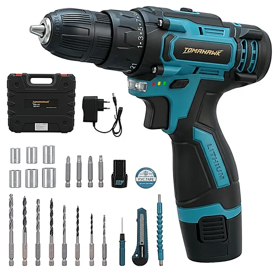 Tomahawk TDS-7812 Cordless Drill